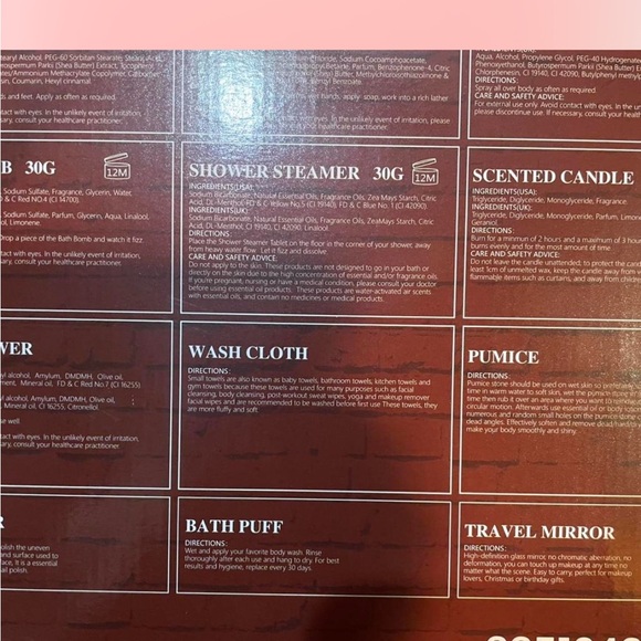 Lovery Bath 24day Advent Calendar - Picture 4 of 8